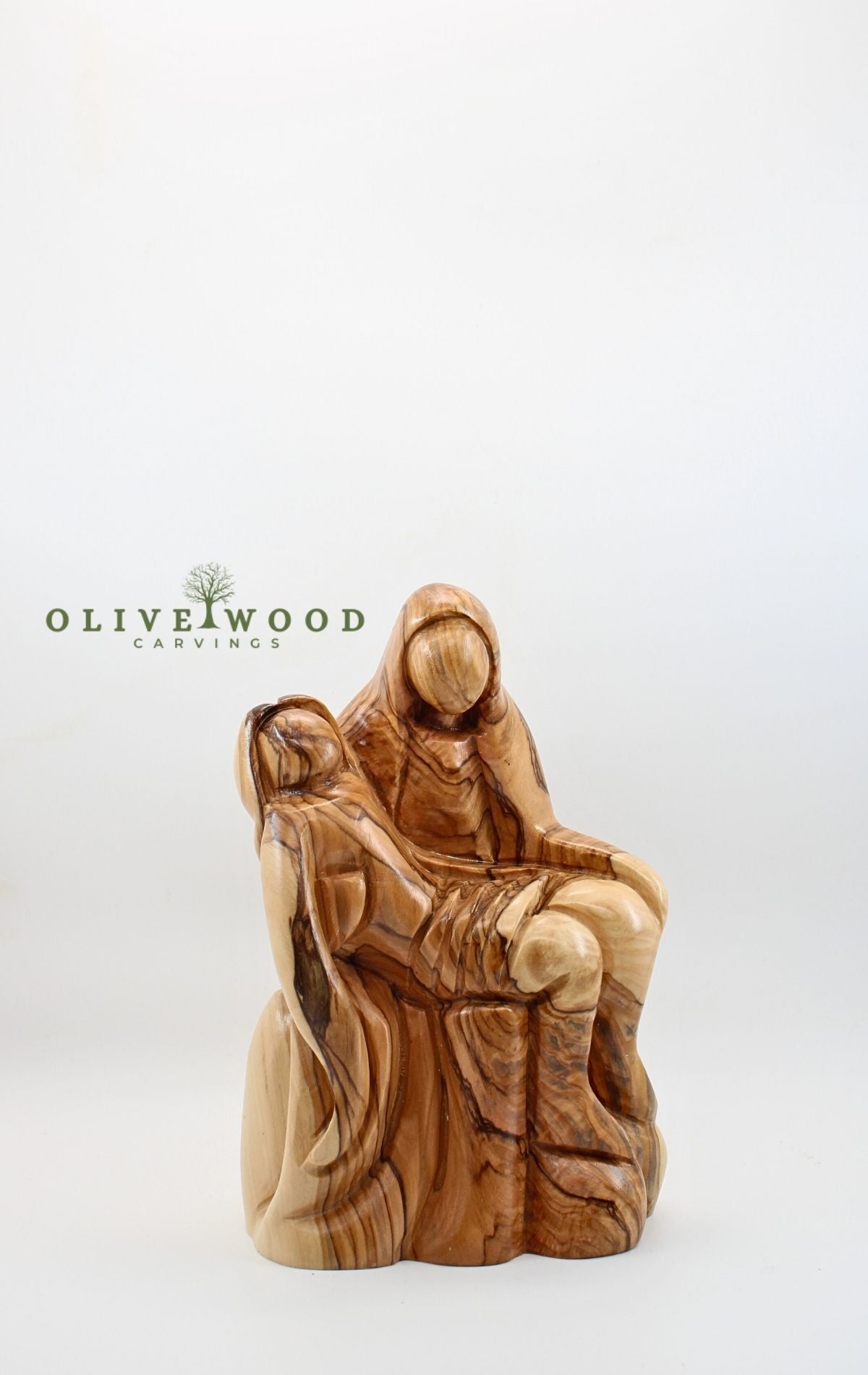 Hand Carved Olive Wood Sculpture