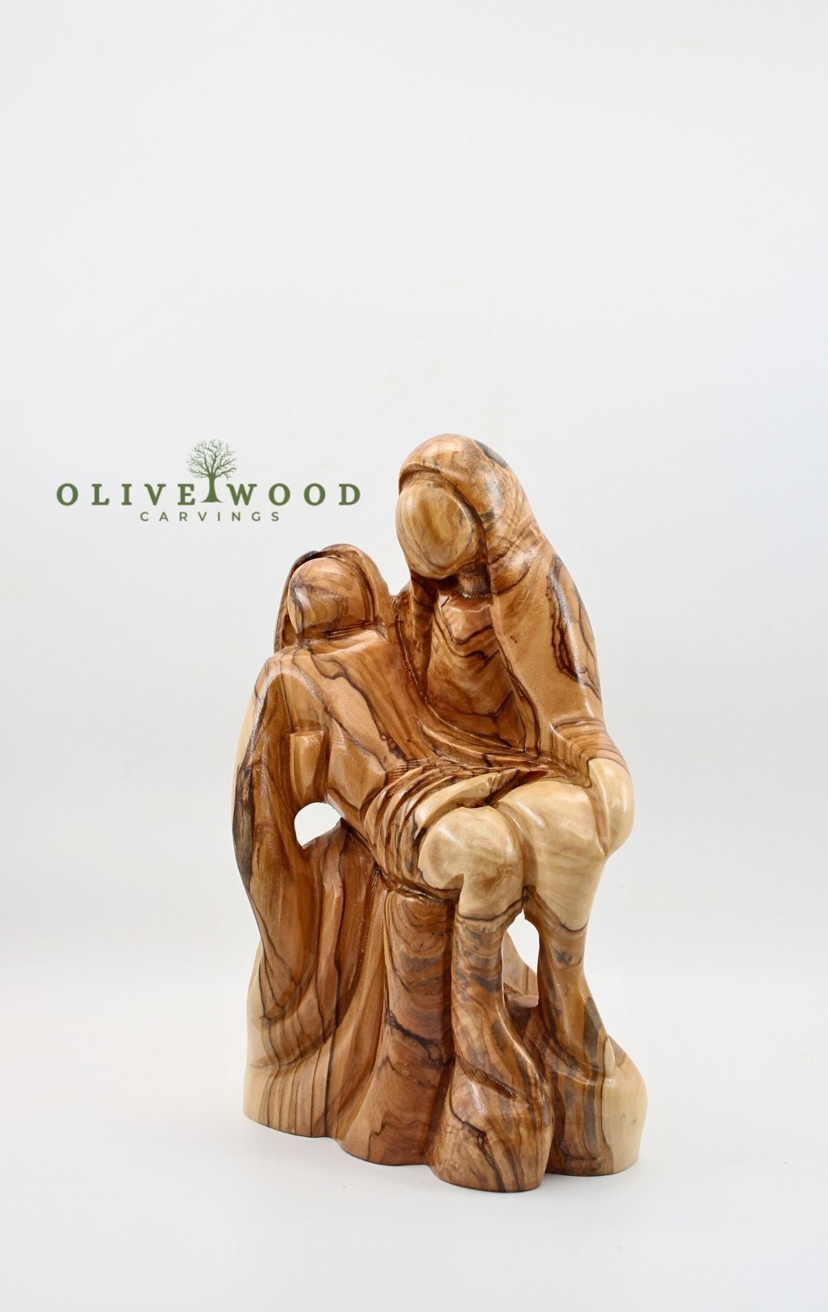Hand Carved Olive Wood Sculpture