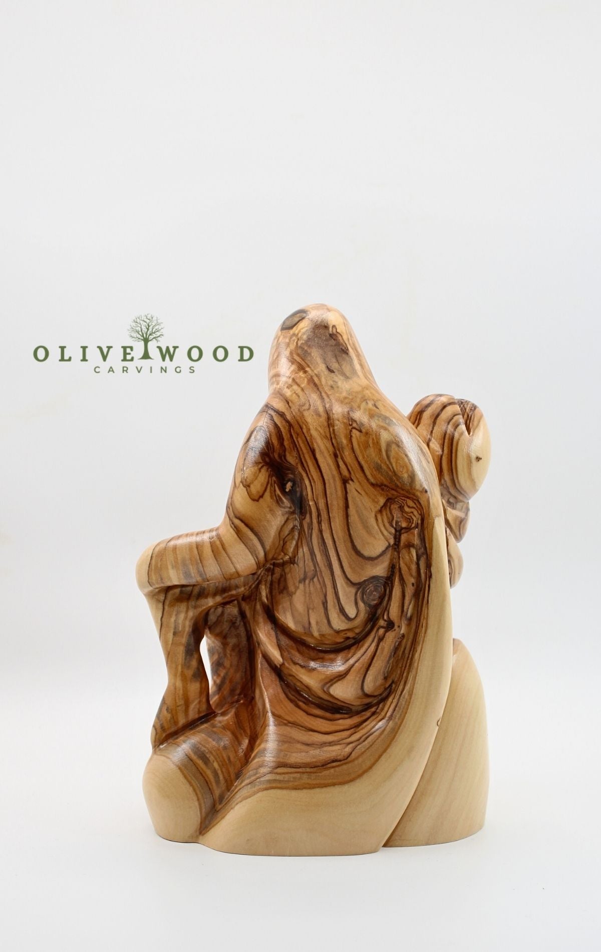 Hand Carved Olive Wood Sculpture