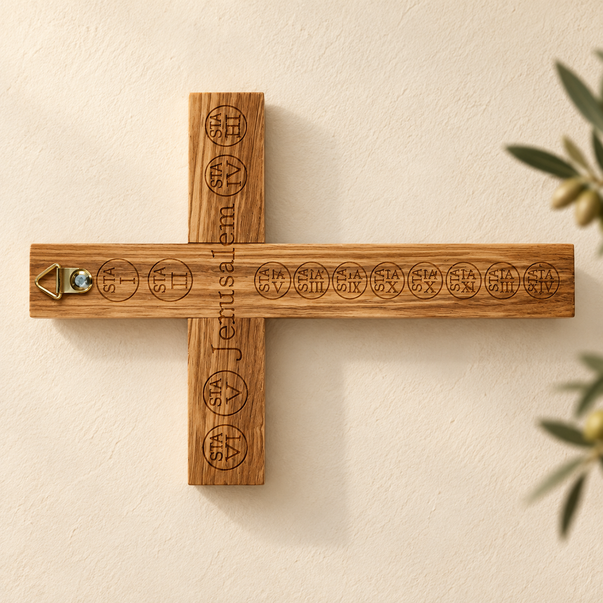 Olive Wood Crucifix