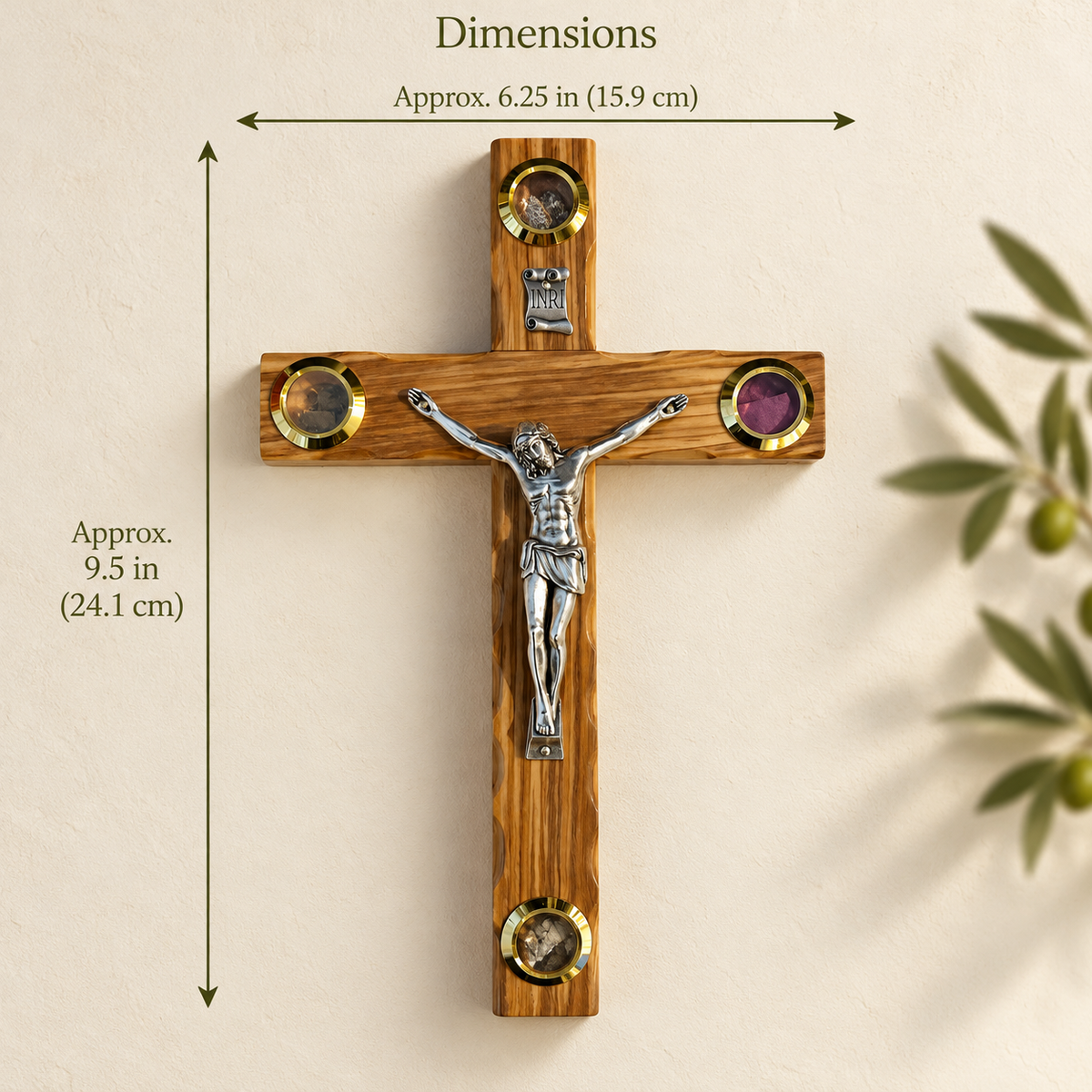 Olive Wood Crucifix