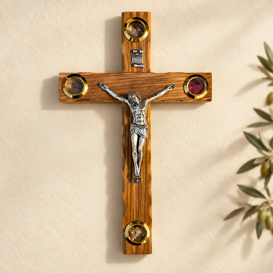 Olive Wood Crucifix